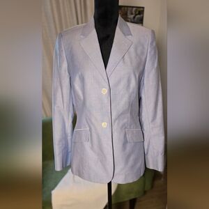 Brooks Brothers Women's Soft Blue Blazer